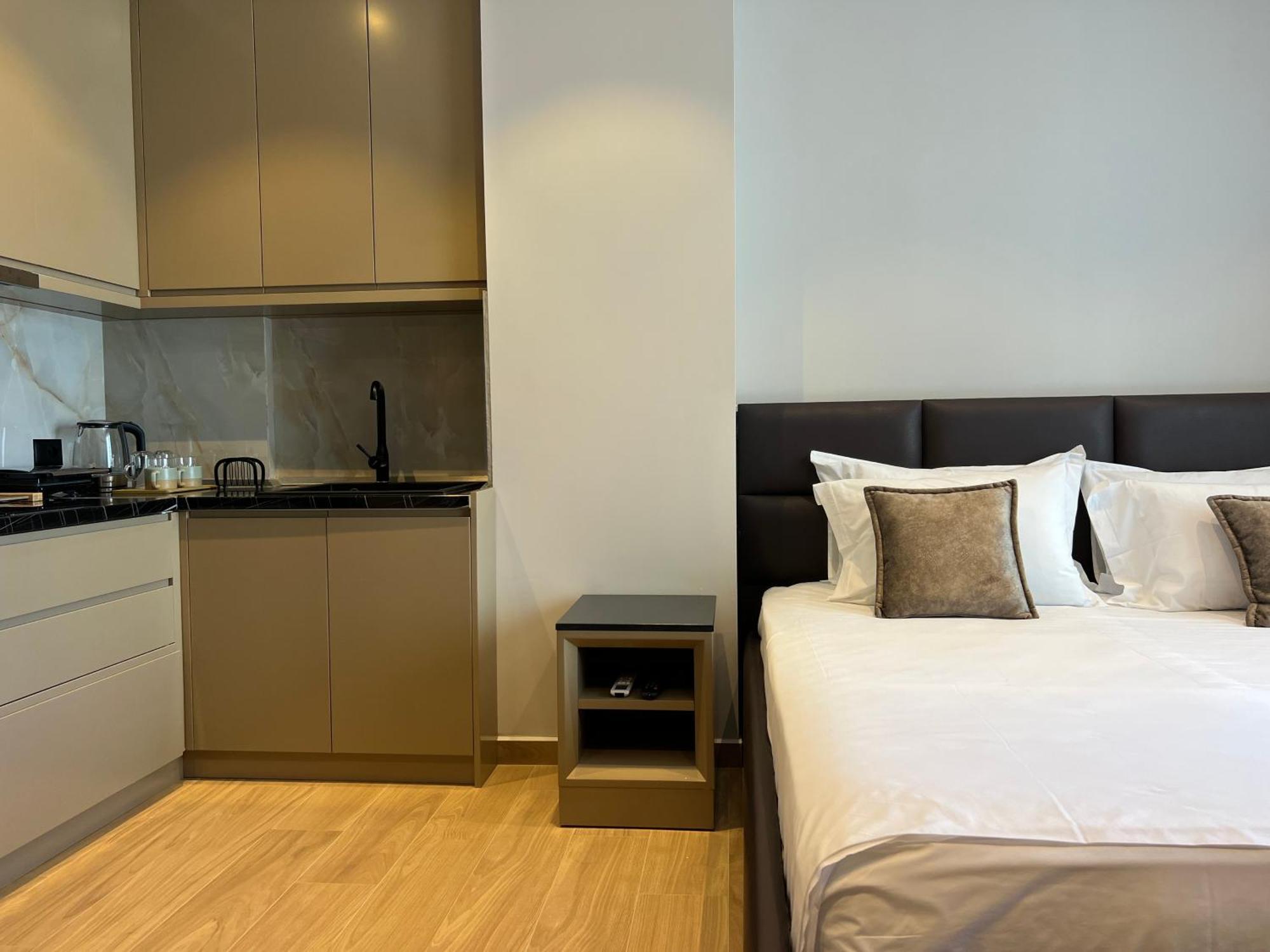 Coastline Luxury Apart Hotel Golem  Dış mekan fotoğraf