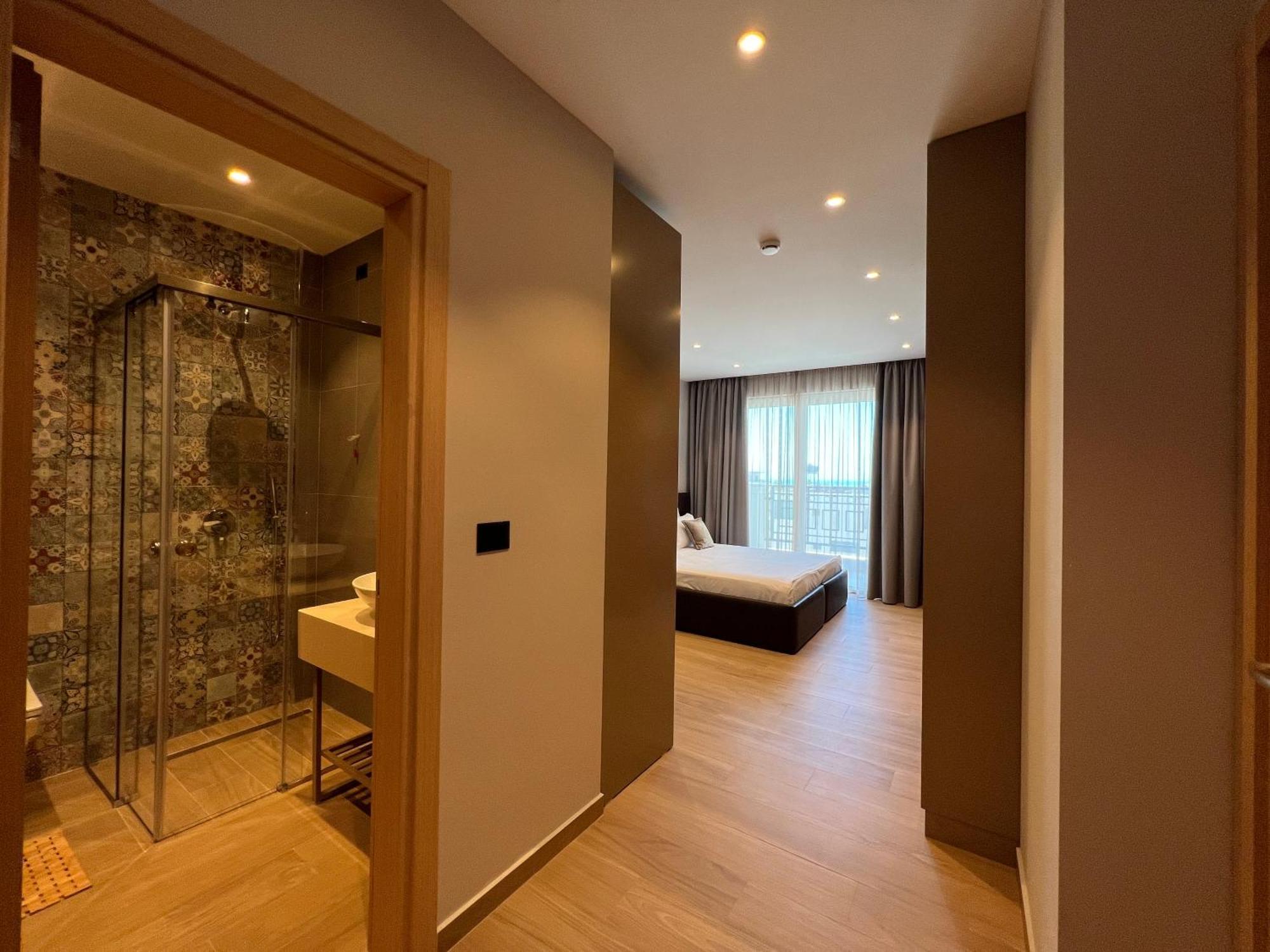 Coastline Luxury Apart Hotel Golem  Dış mekan fotoğraf